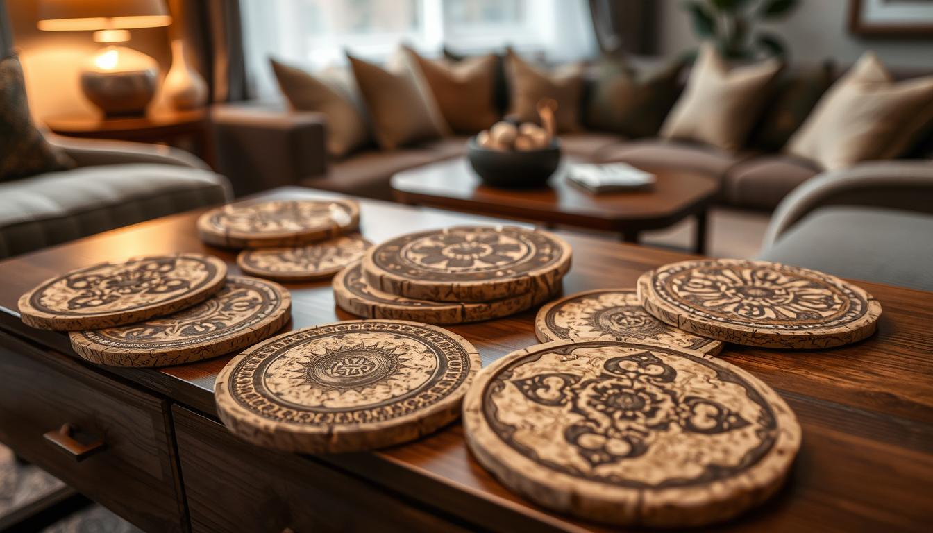 Elevate Your Space with Custom Cork Coasters