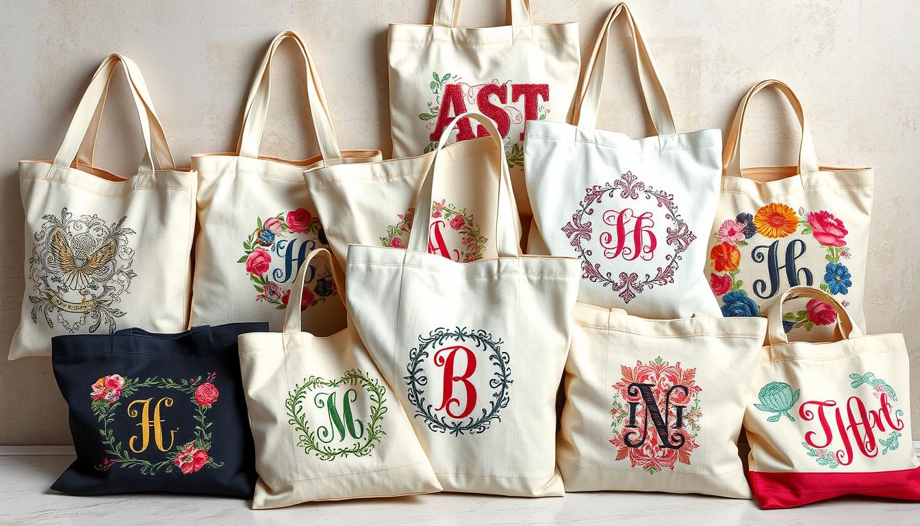 Elevate Your Style with Custom Embroidered Canvas Tote Bags