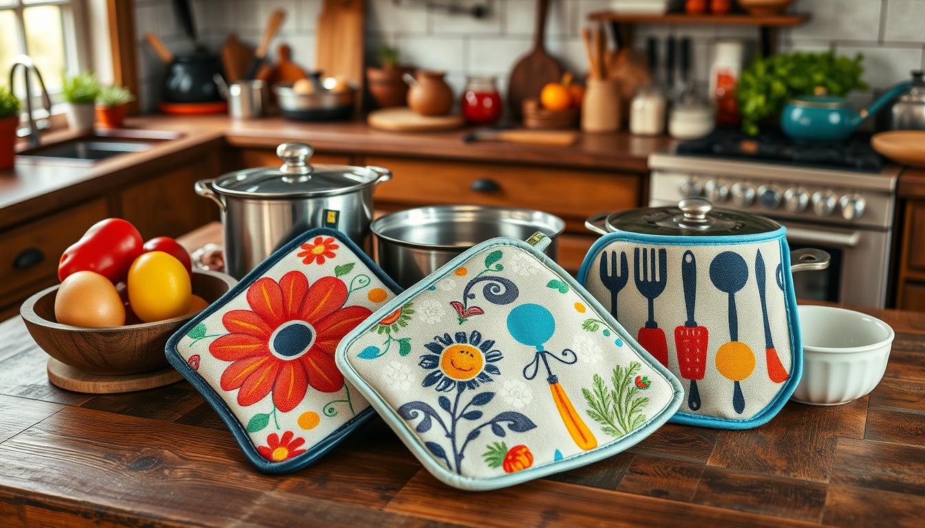 Create Magic in the Kitchen with Custom Pot Holders