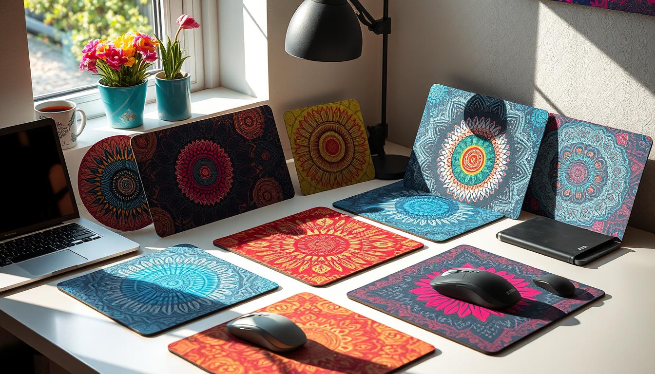 Elevate Your Desk with Our Logo Mouse Mat Selection